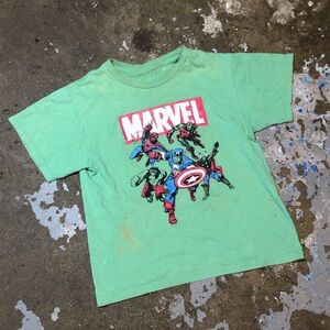 Marvel Green and Red Superhero Costume